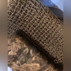 CAMO NETTING/BURLAP/TREE STEPS MORE